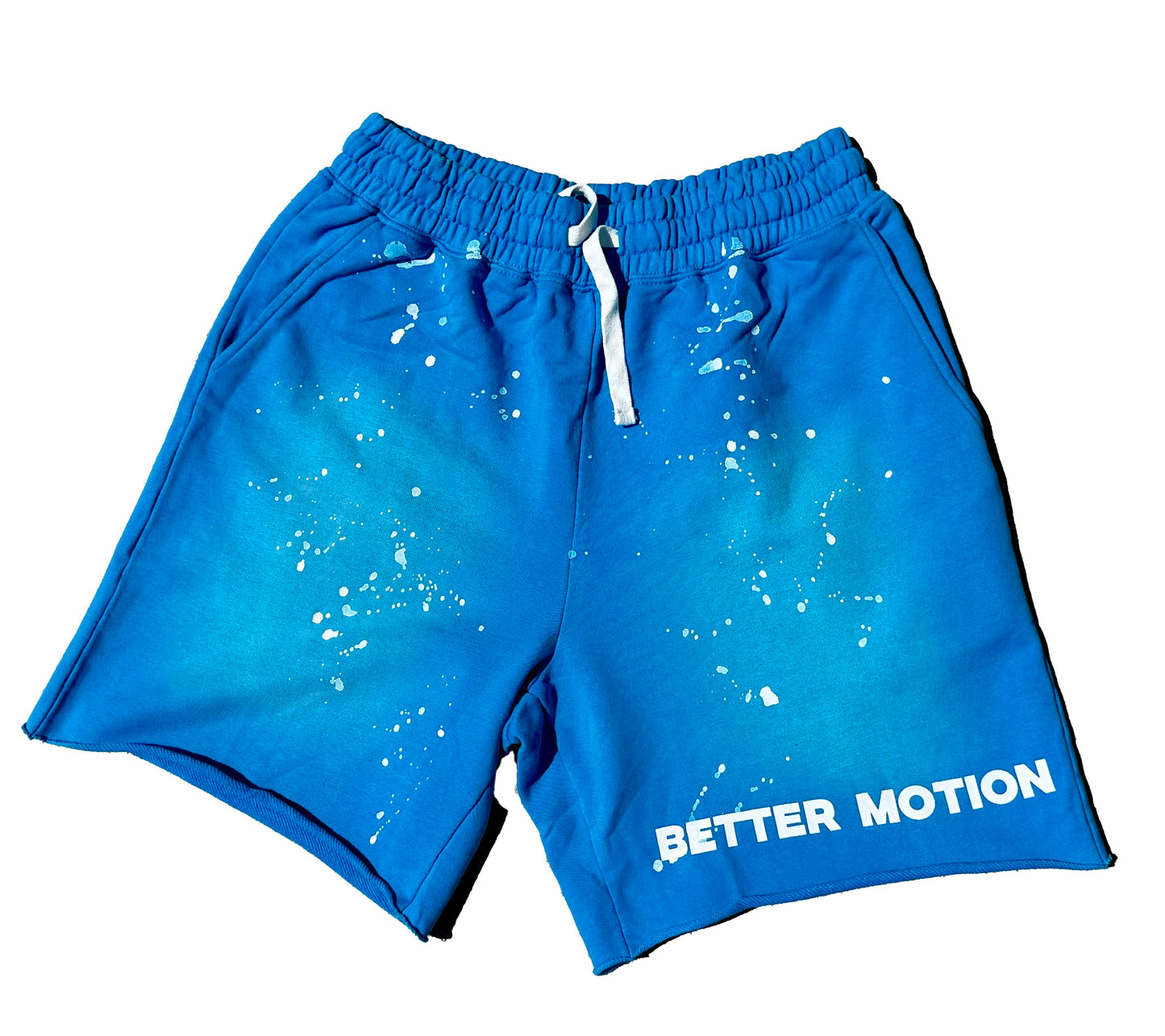 Believe In Yourself Blue Shorts