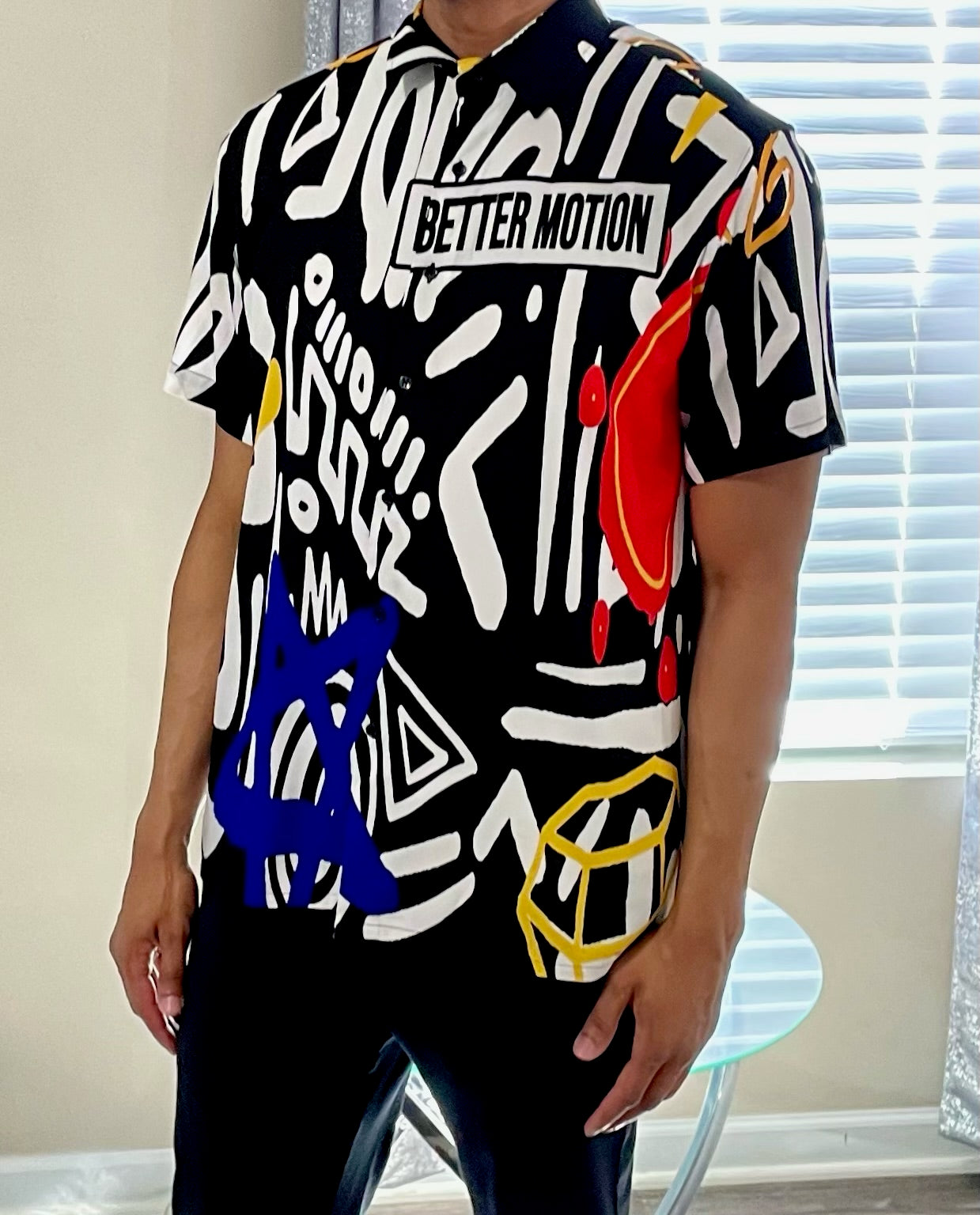 Short Sleeve Button Up
